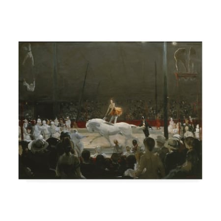 George Wesley Bellows 'The Circus Horse Rider' Canvas Art,35x47